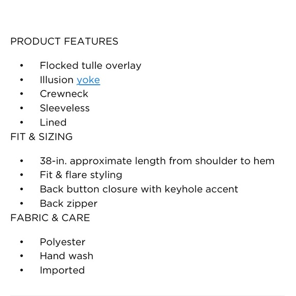 💃🏻Flocked Tulle Fit&Flare Drss💃🏻 - Picture 3 of 8